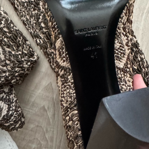 Saint Laurent Snakeskin Boot - Picture 4 of 8